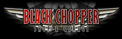 Black Chopper Shop Logo