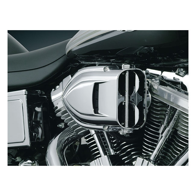 KURYAKYN PRO-R HYPERCHARGER CHROME - Filtr powietrza Kuryakyn PRO-R Harley Davidson