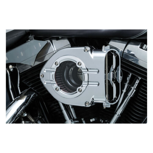 KURYAKYN CLEAR HYPERCHARGER TRAP DOOR - Dekielek do filtrów Kuryakyn HYPERCHARGERS Harley Davidson